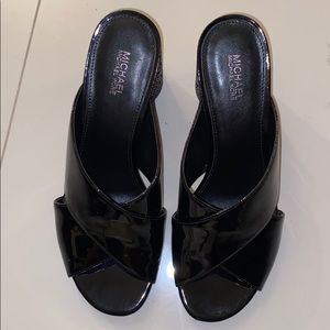 Michael by Michael Kors Black Heels
